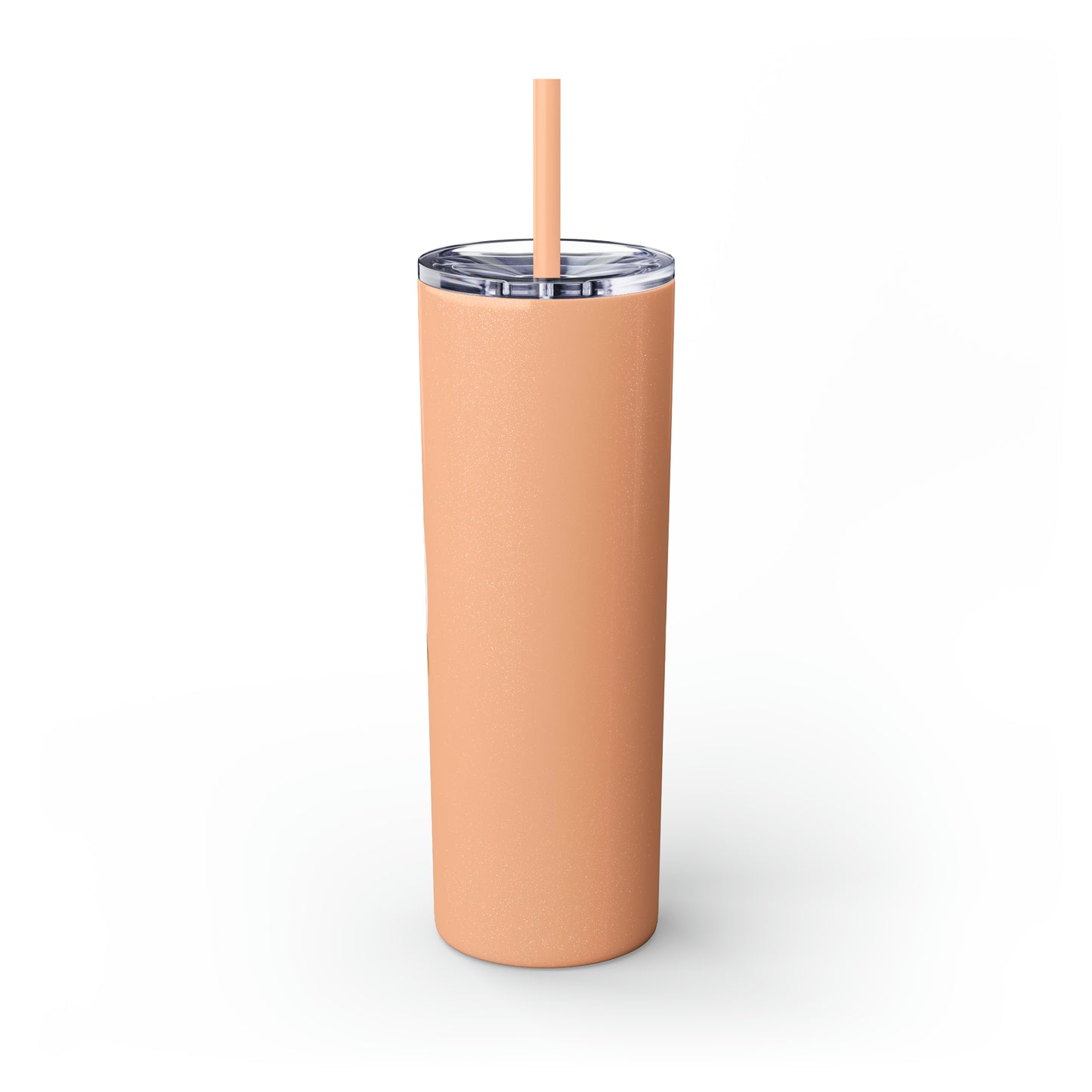THE CEO: Lady Boss Graphic Skinny Tumbler with Straw, 20oz (Black, Black Glitter, Lilac, Magic Pink, Blush Pink, & Dusty Rose - All Glitter Finishes)