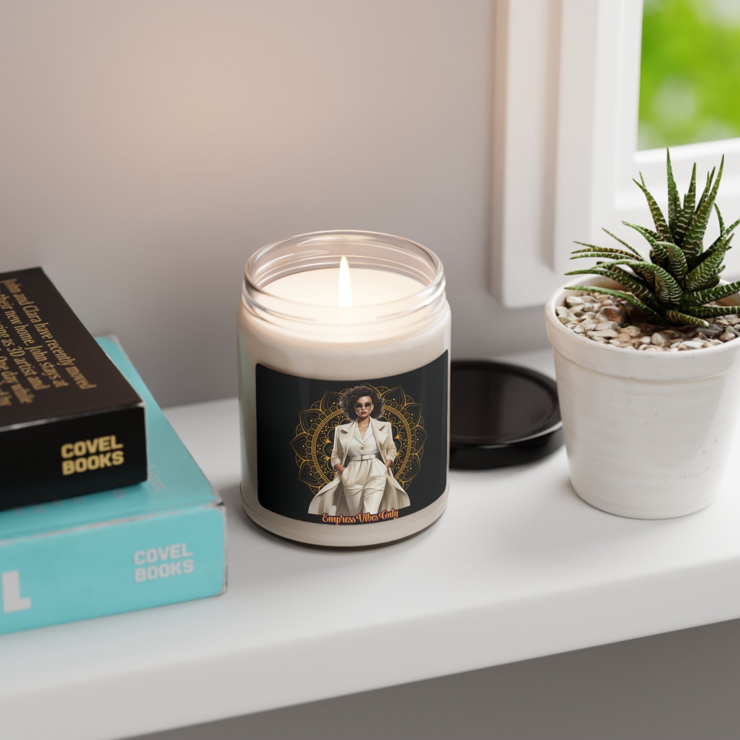 9oz Scented Soy Candle: Empress Vibes Only (Five Scents)