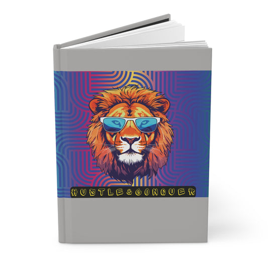 Hardcover Success Mindset Journal/Notebook: Hustle & Conquer
