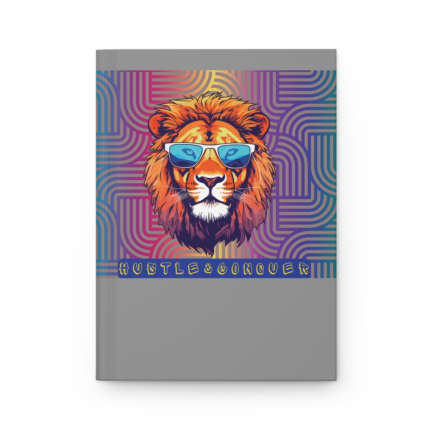 Hardcover Success Mindset Journal/Notebook: Hustle & Conquer