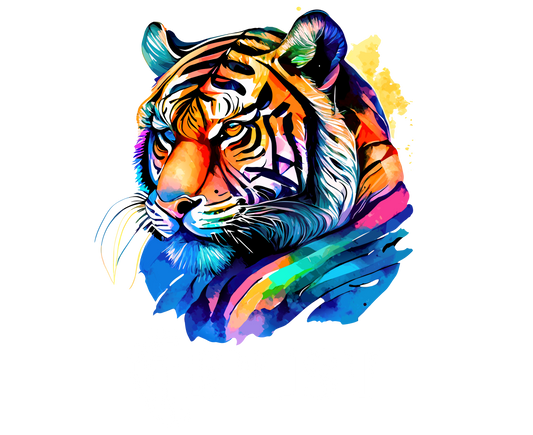 ARTIST: Tiger Graphic Tumbler (20oz)