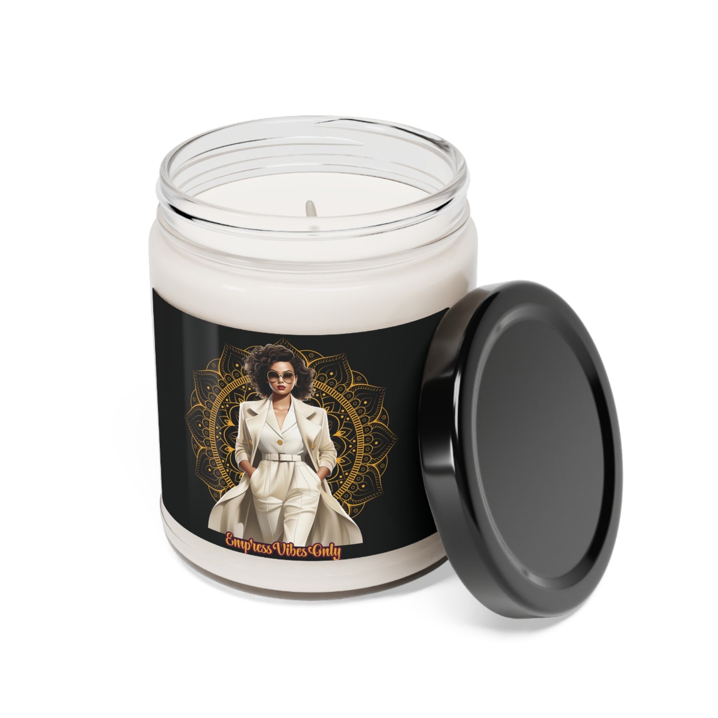 9oz Scented Soy Candle: Empress Vibes Only (Five Scents)