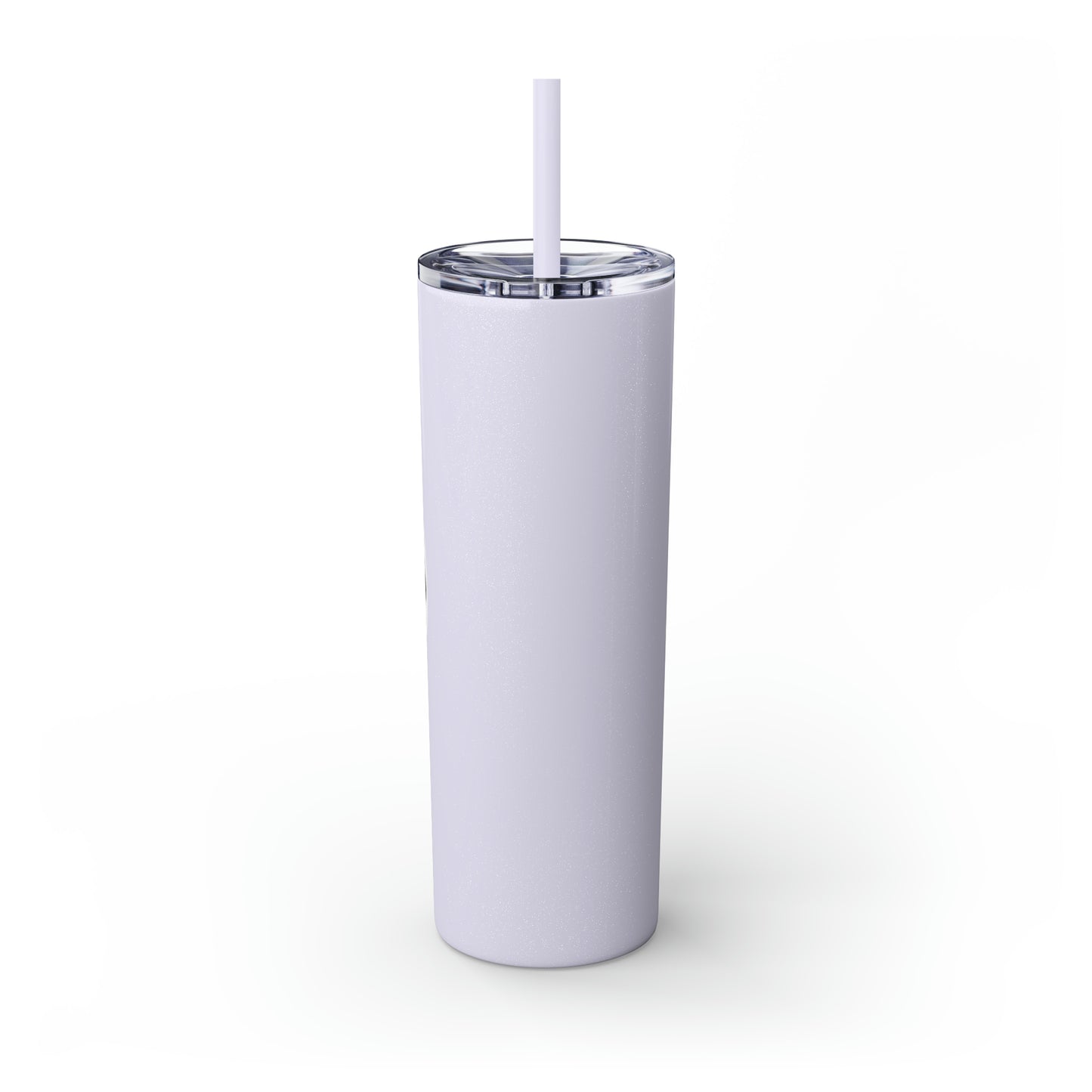 THE CEO: Lady Boss Graphic Skinny Tumbler with Straw, 20oz (Black, Black Glitter, Lilac, Magic Pink, Blush Pink, & Dusty Rose - All Glitter Finishes)