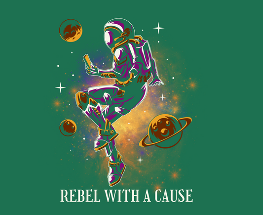 Snapback Mesh Trucker Hat: Rebel With A Cause (Six Colors)