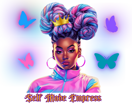 Snapback Mesh Trucker Hat: Self Made Empress