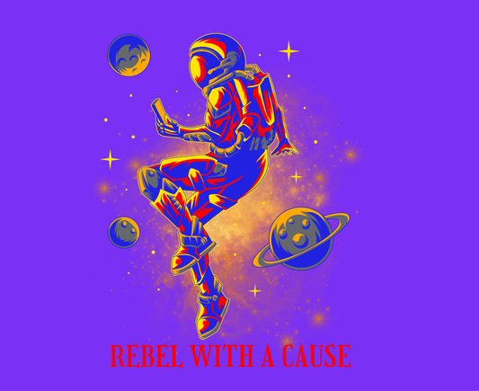 Women’s Cropped Tee: Rebel WIth A Cause