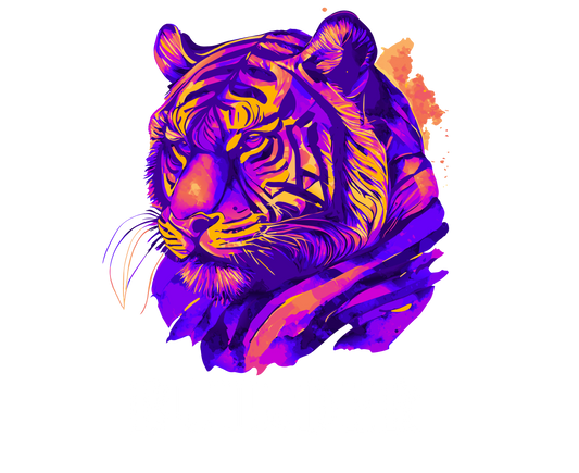 Unisex ChampionĀ® Tiger Graphic Hoodie: BUILDER