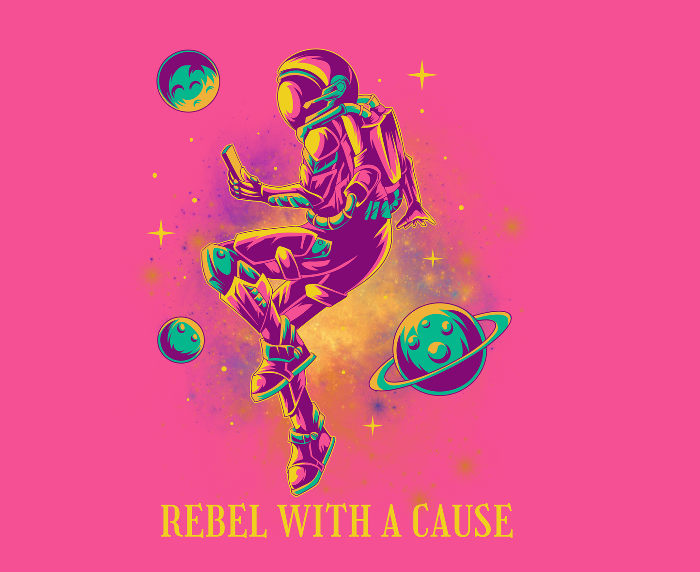 Unisex Champion® Hoodie: Rebel With A Cause