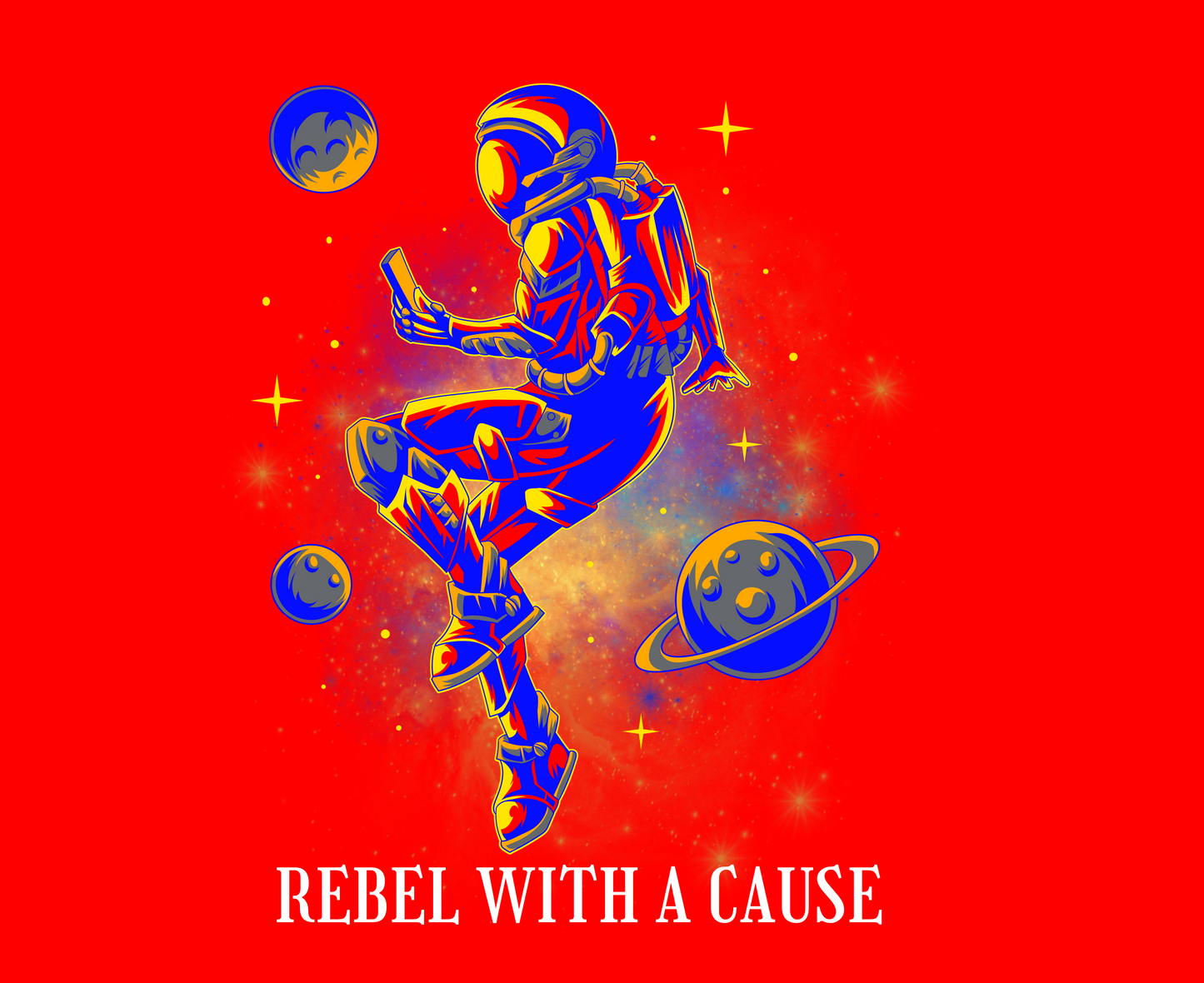 Unisex Champion® Hoodie: Rebel With A Cause