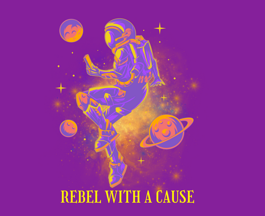 Snapback Mesh Trucker Hat: Rebel With A Cause (Six Colors)