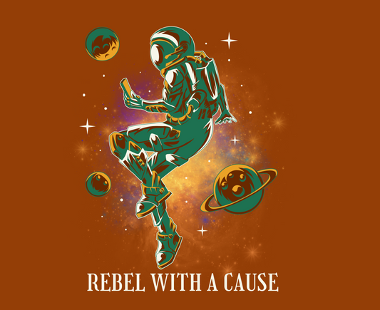 Unisex Champion® Hoodie: Rebel With A Cause