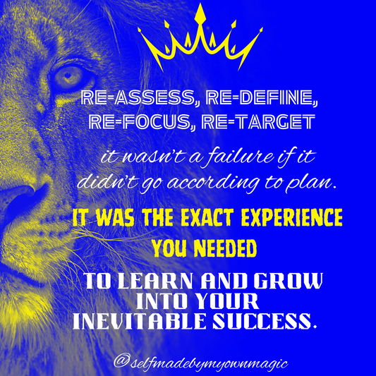 Hardcover Success Mindset Journal/Notebook: Re-Assess, Re-Define, Re-Focus, Re-Target