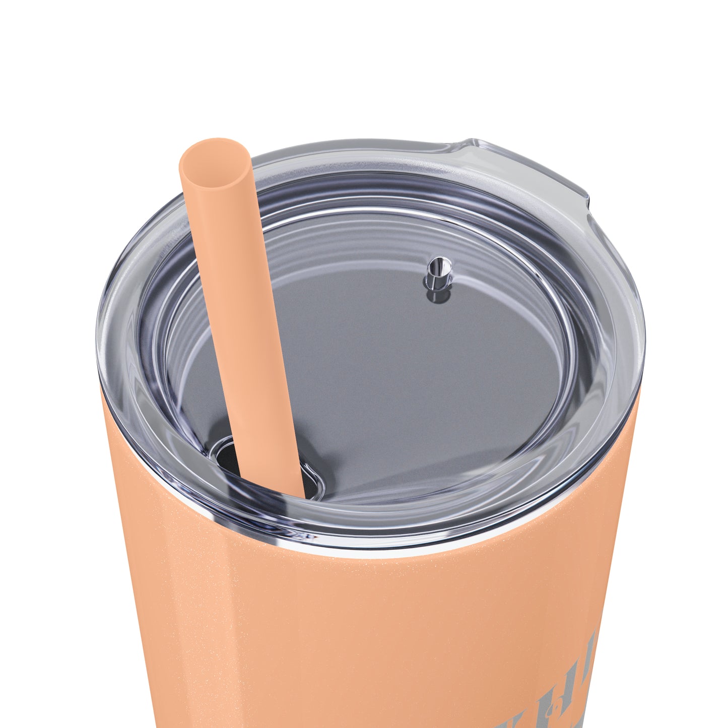 THE CEO: Lady Boss Graphic Skinny Tumbler with Straw, 20oz (Black, Black Glitter, Lilac, Magic Pink, Blush Pink, & Dusty Rose - All Glitter Finishes)