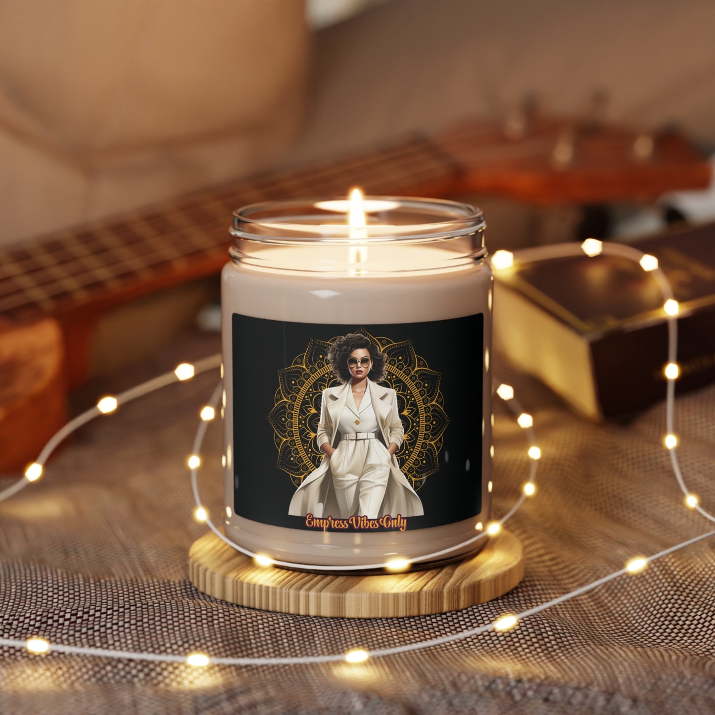9oz Scented Soy Candle: Empress Vibes Only (Five Scents)