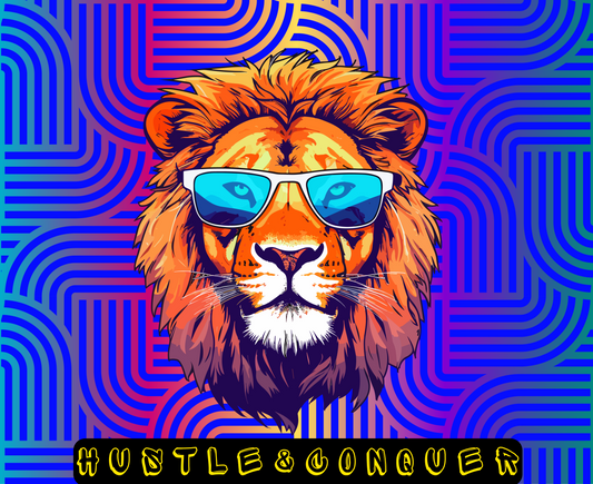 Snapback Mesh Trucker Hat: Hustle & Conquer (Four Colors)