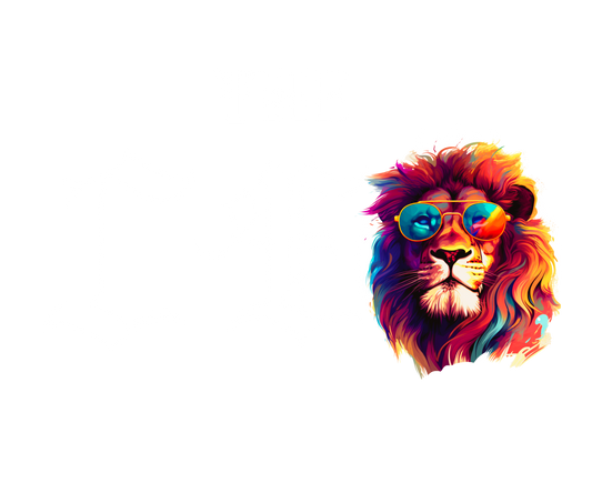 THE CEO: Lion Graphic Skinny Tumbler with Straw, 20oz (Black Matte Finish or Black Glitter Glossy Finish)