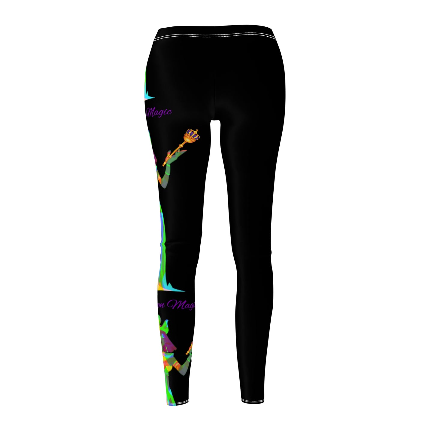 The Psychedelic Empress in Royal Purple (Black)