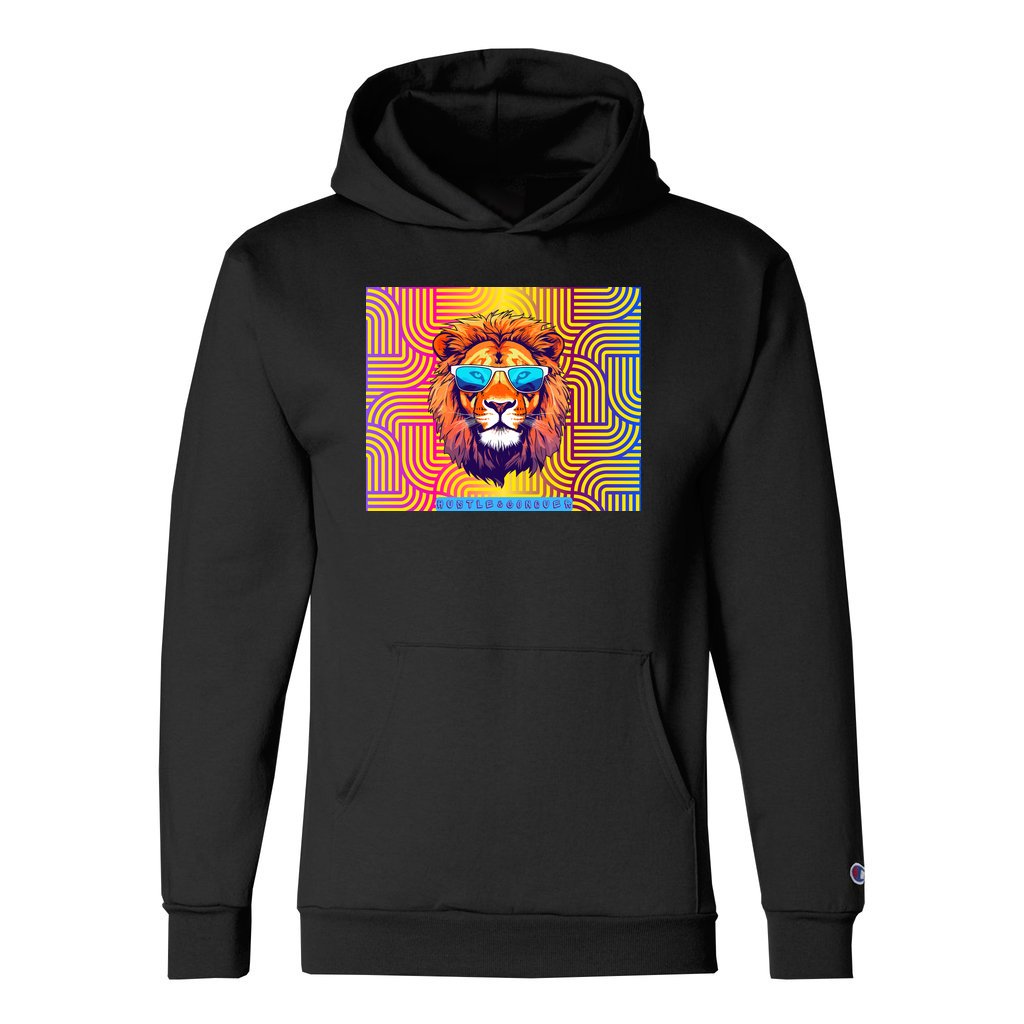 Unisex Champion® Hoodie: Hustle & Conquer – Self Made By My Own Magic