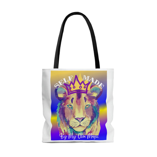 The Emblem Artwork: Classic Tote Bag in White (2-Sided Design, 3 Sizes Available!)