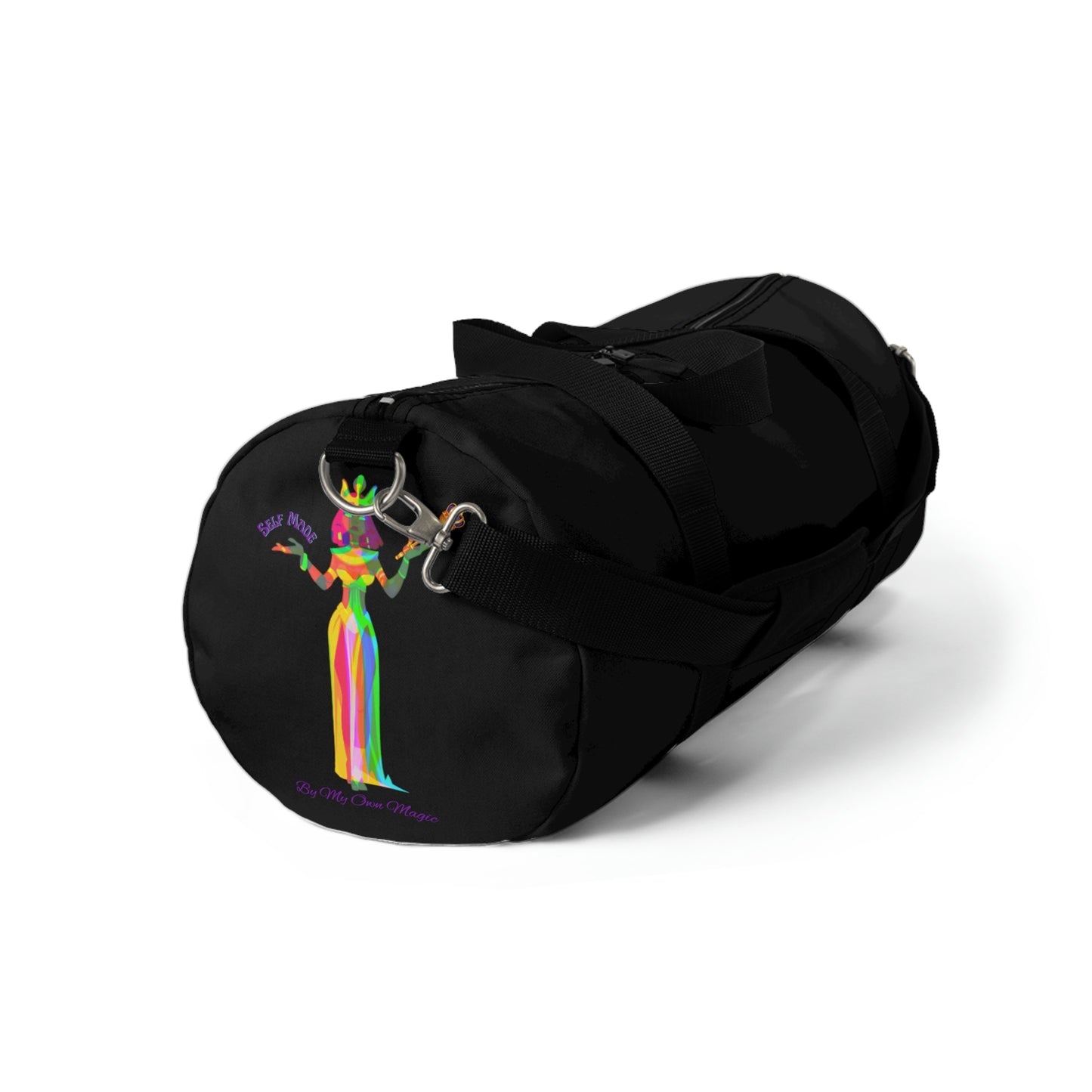 Durable Duffel Bag: The Psychedelic Empress in Royal Purple