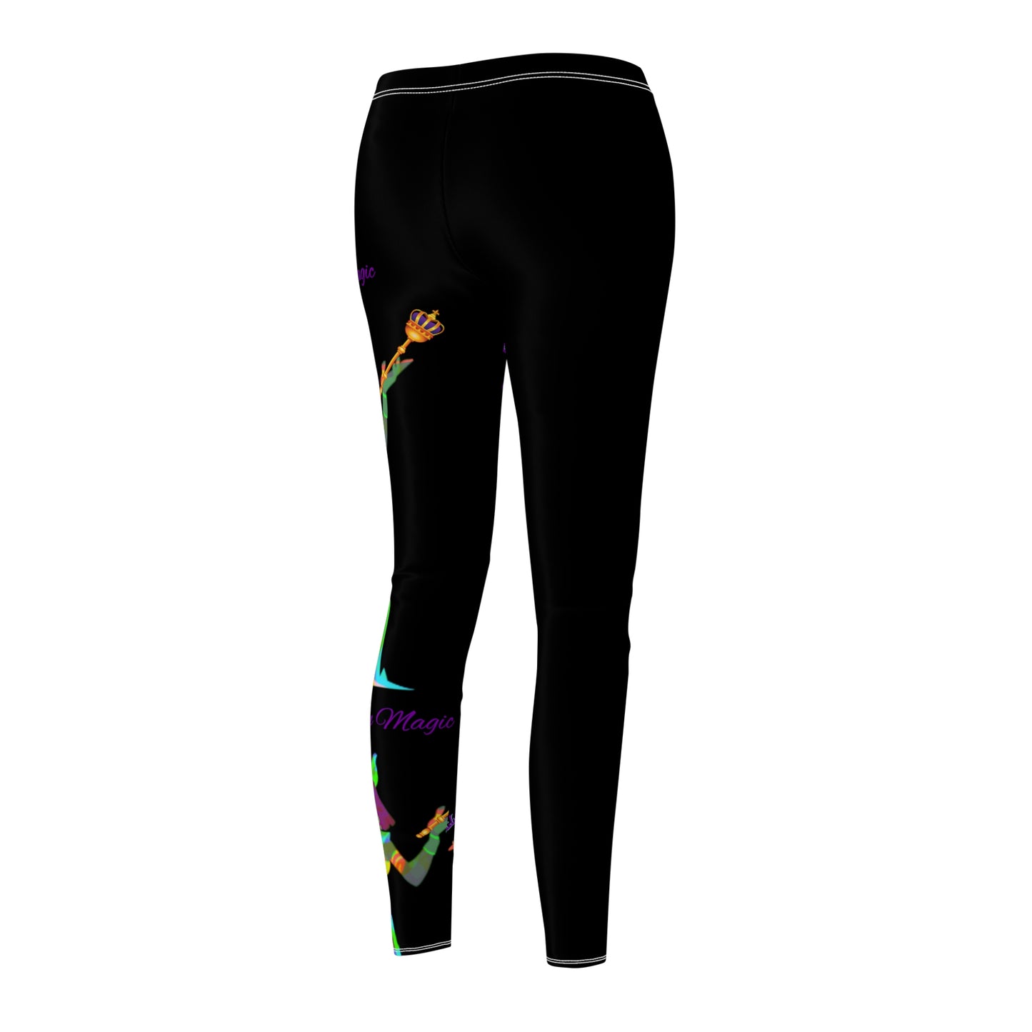 The Psychedelic Empress in Royal Purple (Black)