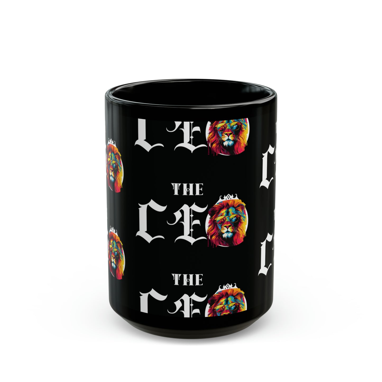 The CEO: Glossy Black Mug (11oz, 15oz)