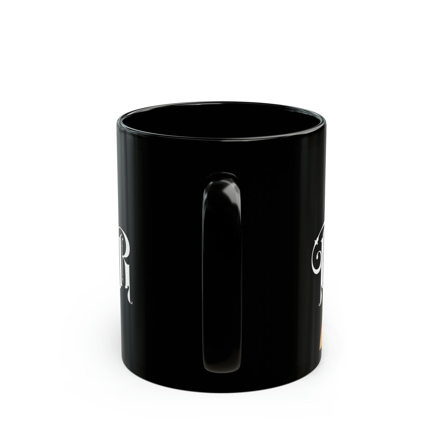 The Founder: Lady Boss Graphic Glossy Black Mug (11oz, 15oz)