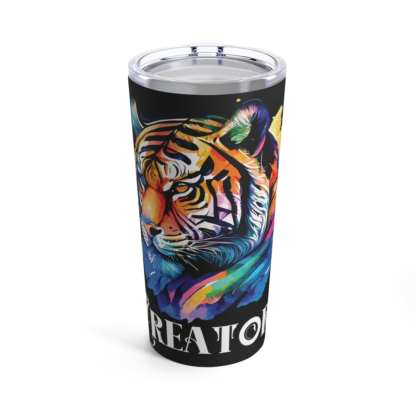 CREATOR: Tiger Graphic Tumbler (20oz)