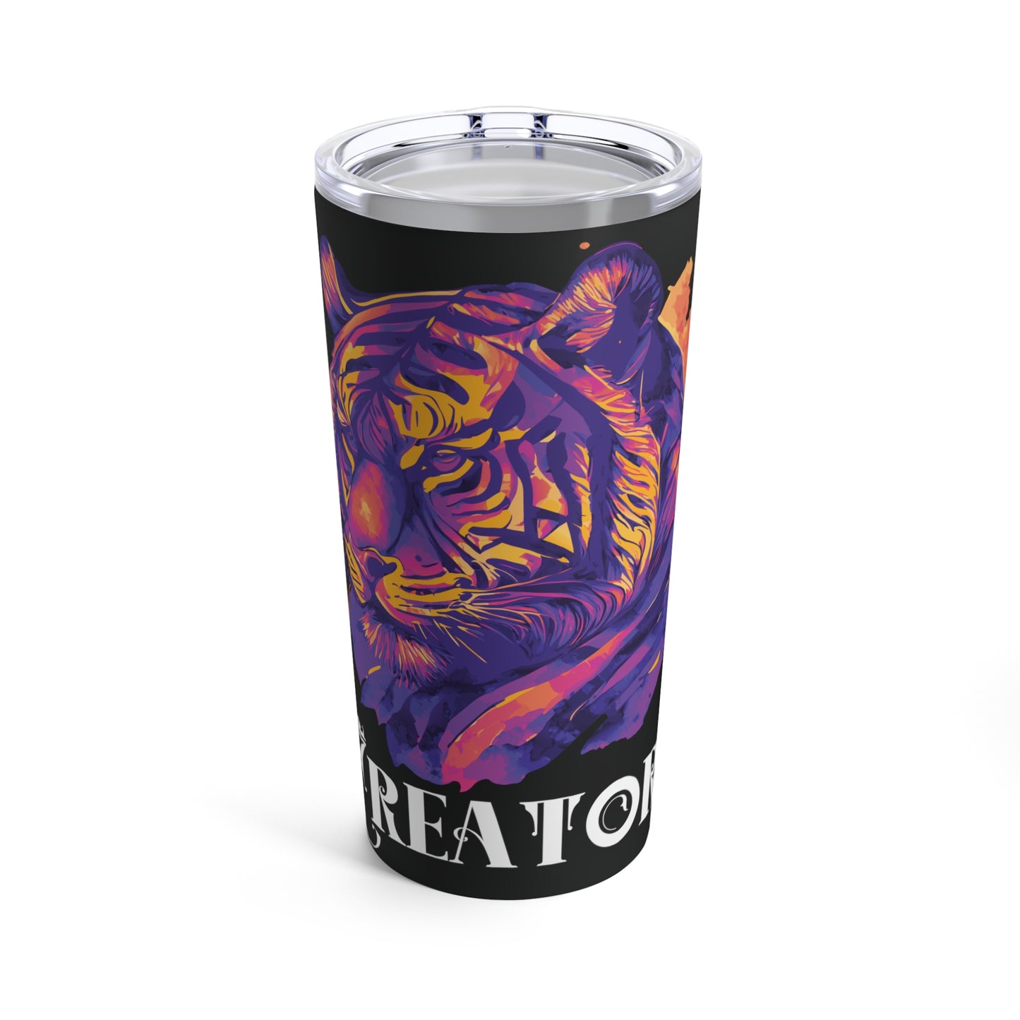 CREATOR: Tiger Graphic Tumbler (20oz)