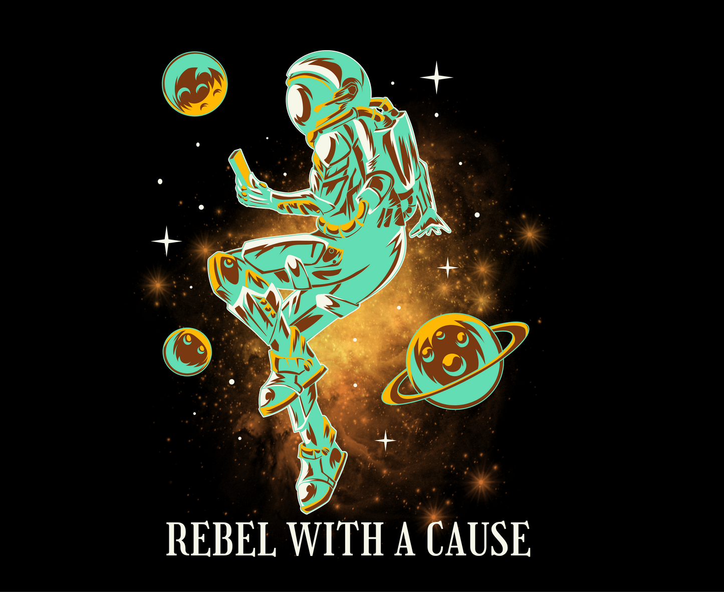 Unisex Tee: Rebel WIth A Cause