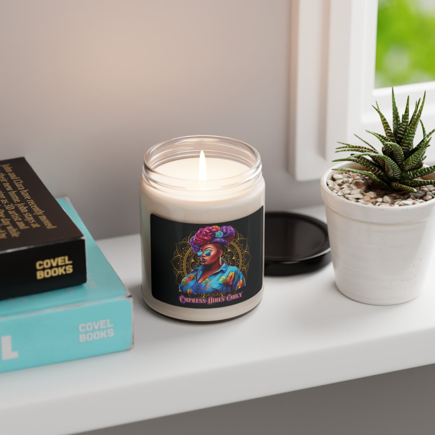 9oz Scented Soy Candle: Empress Vibes Only (Five Scents)