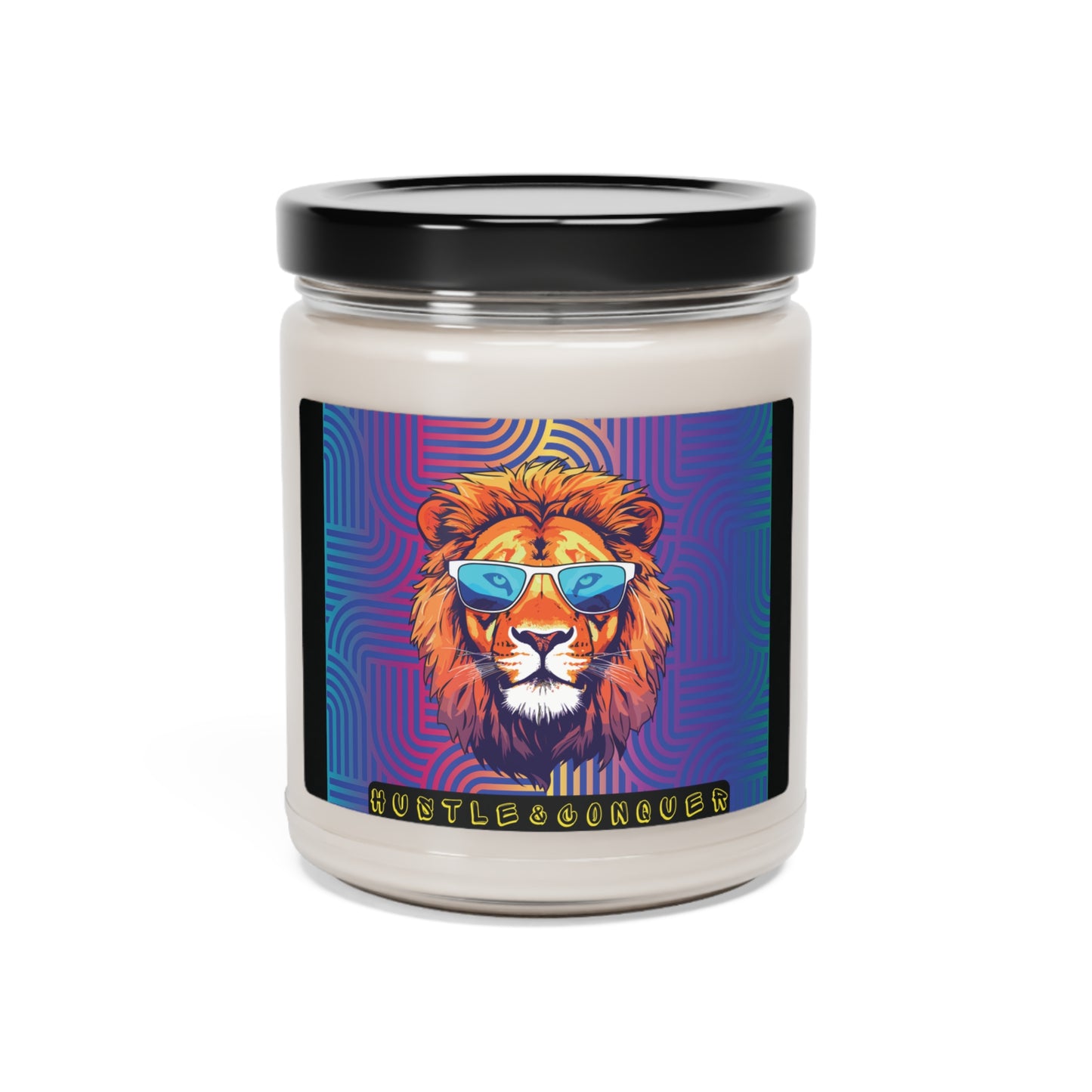 9oz Scented Soy Candle: Hustle & Conquer (Five Scents)