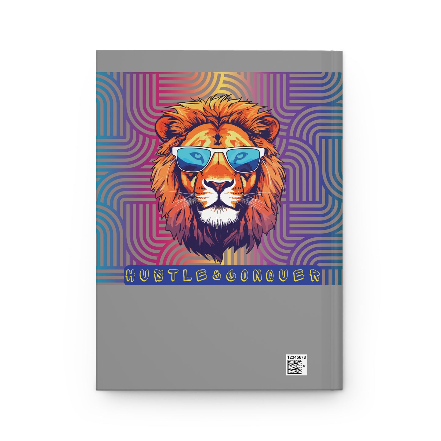 Hardcover Success Mindset Journal/Notebook: Hustle & Conquer