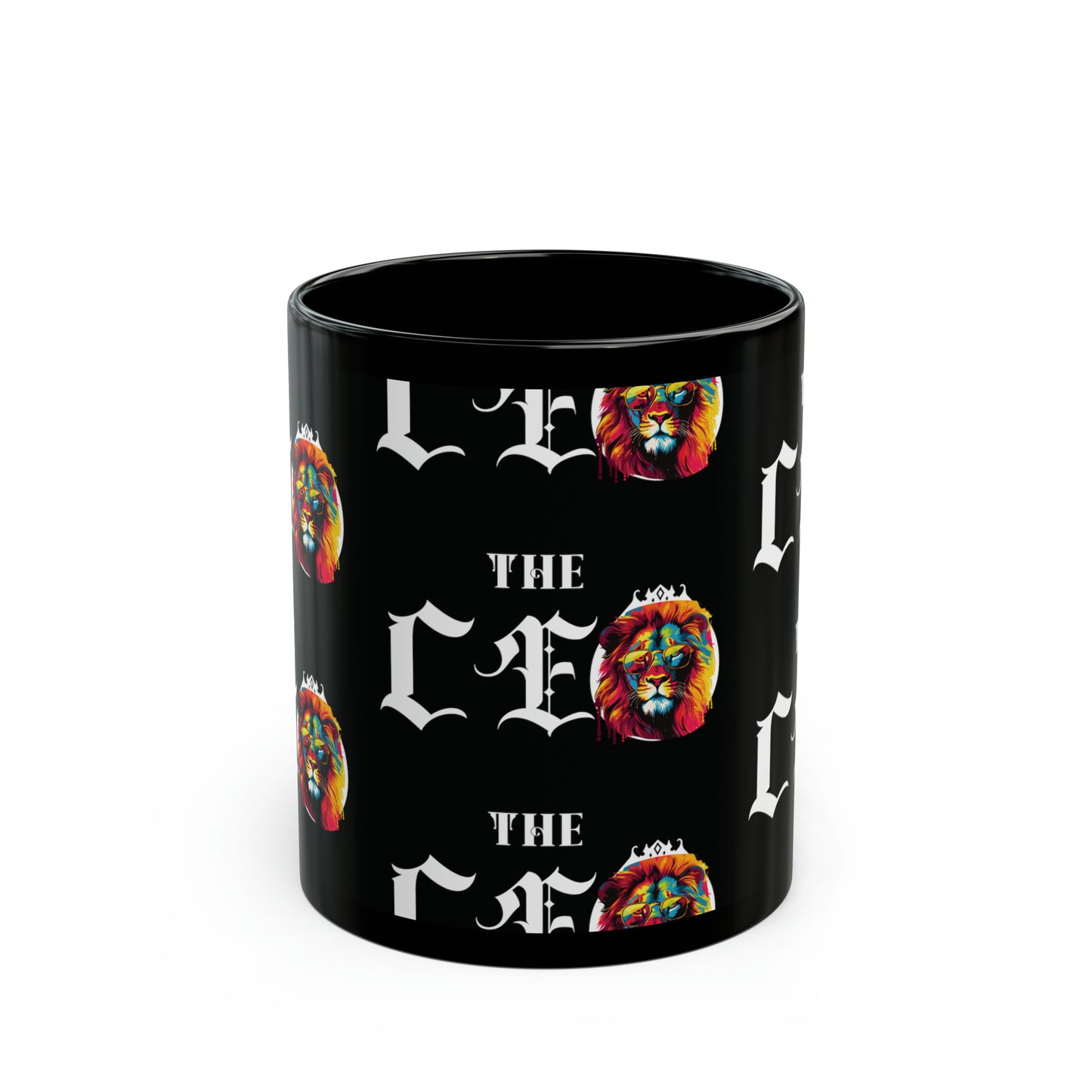 The CEO: Glossy Black Mug (11oz, 15oz)