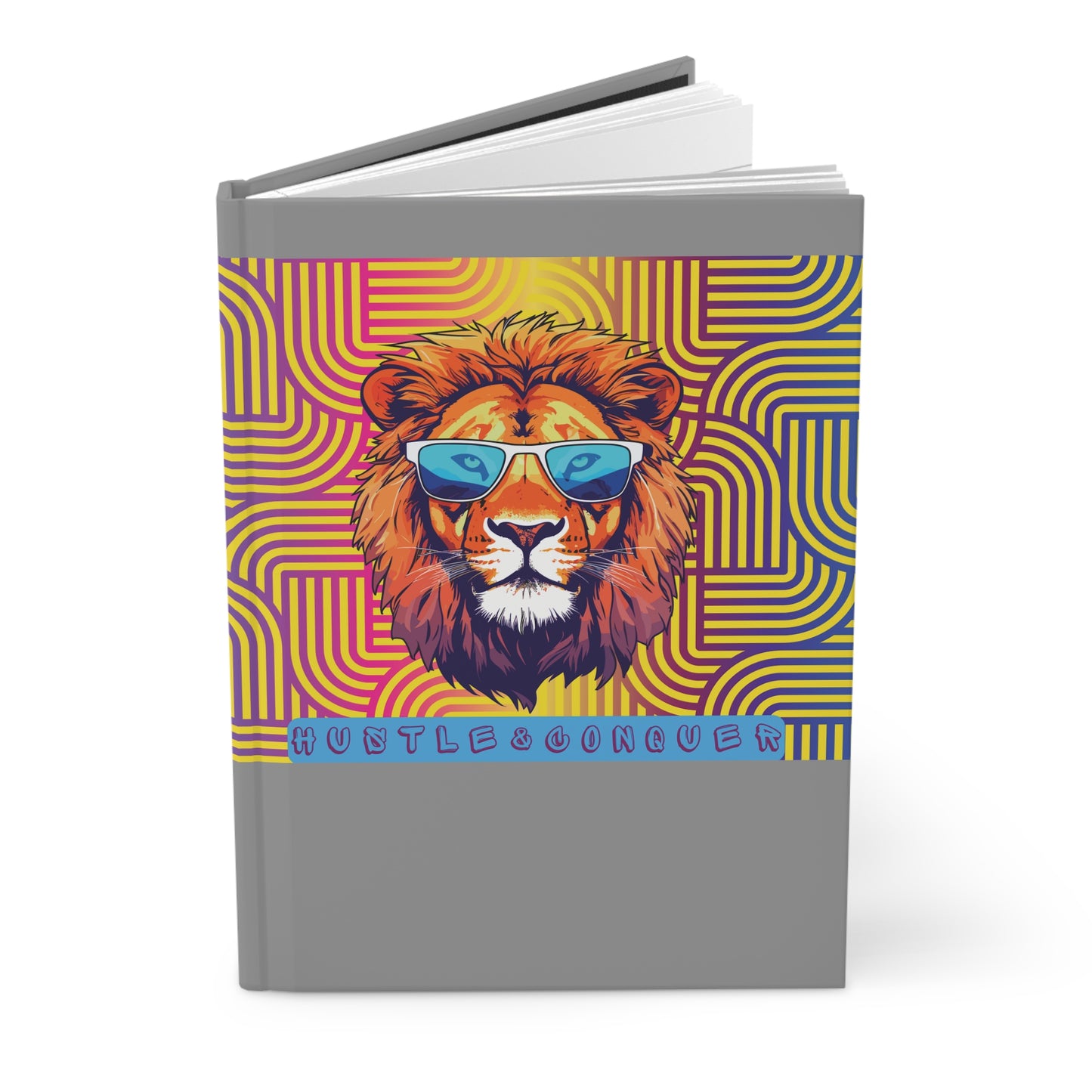 Hardcover Success Mindset Journal/Notebook: Hustle & Conquer