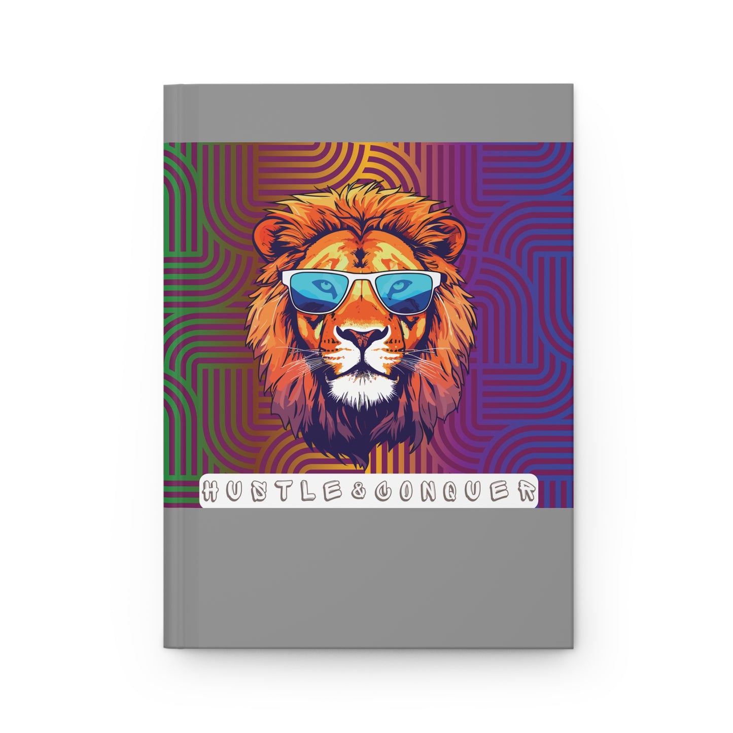 Hardcover Success Mindset Journal/Notebook: Hustle & Conquer