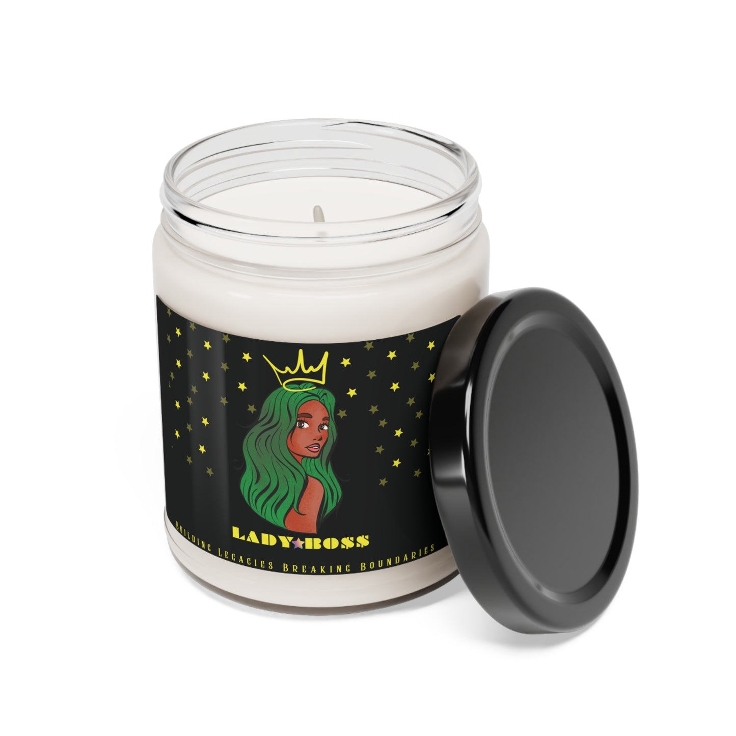 9oz Scented Soy Candle: LADY BO$$ (Five Scents)