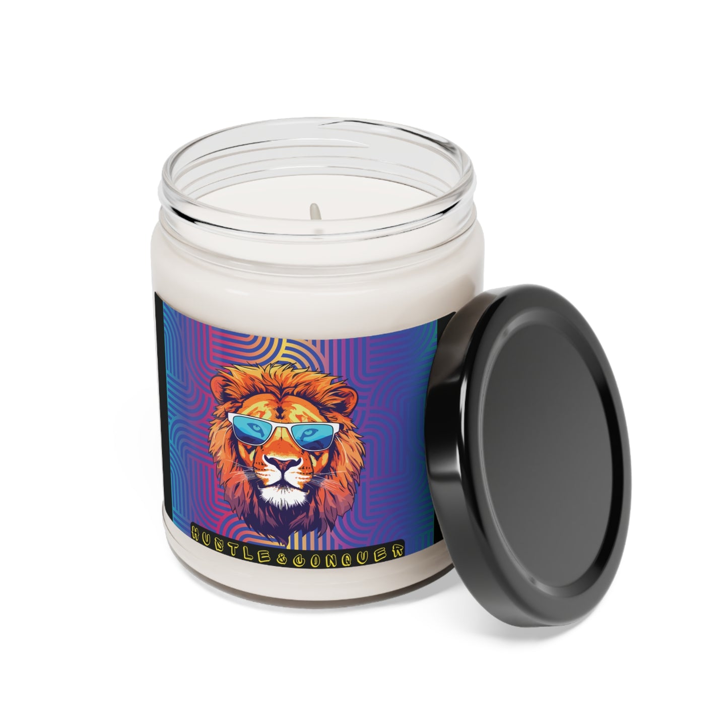 9oz Scented Soy Candle: Hustle & Conquer (Five Scents)