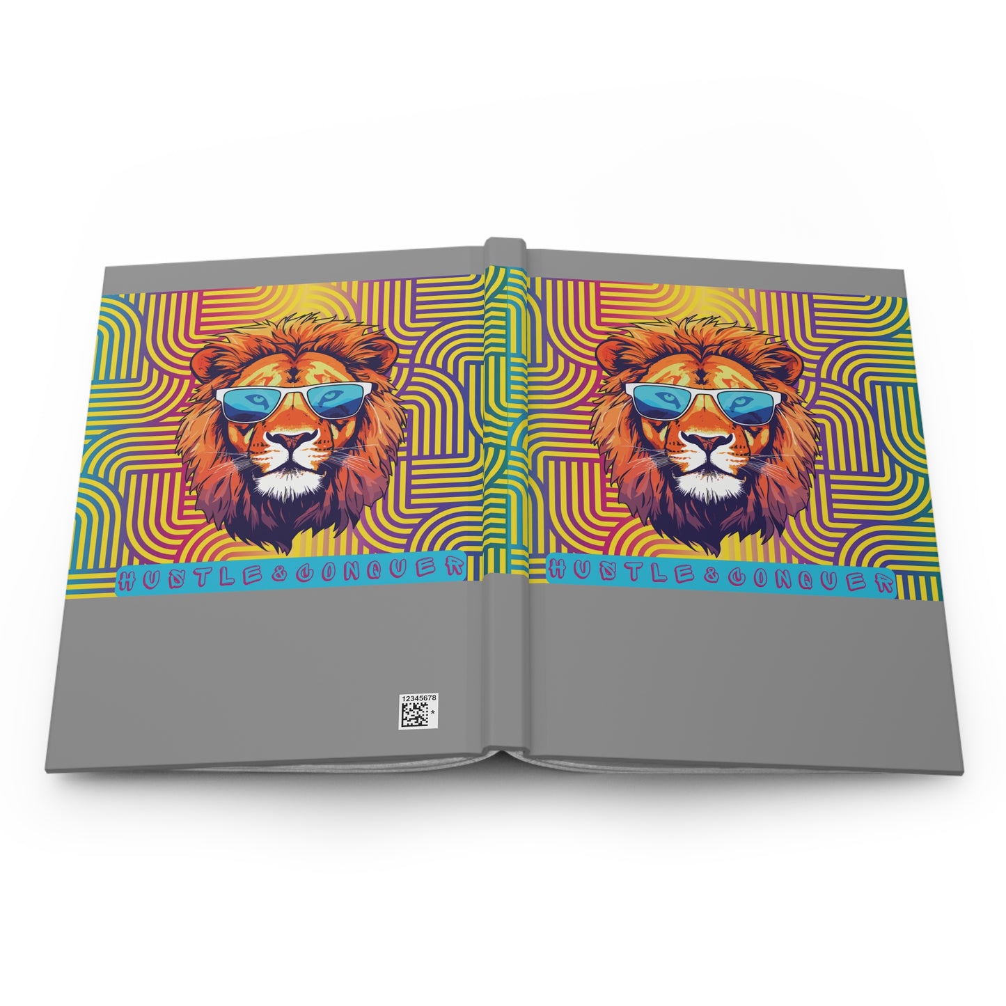 Hardcover Success Mindset Journal/Notebook: Hustle & Conquer