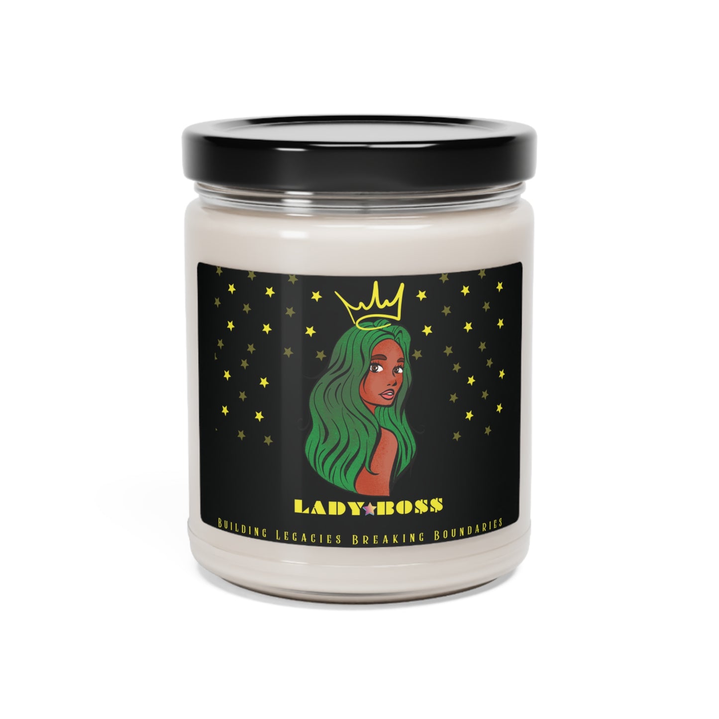 9oz Scented Soy Candle: LADY BO$$ (Five Scents)