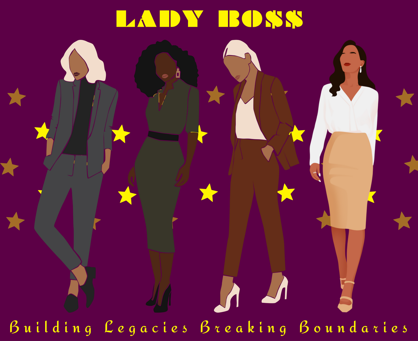 9oz Scented Soy Candle: LADY BO$$ (Five Scents)