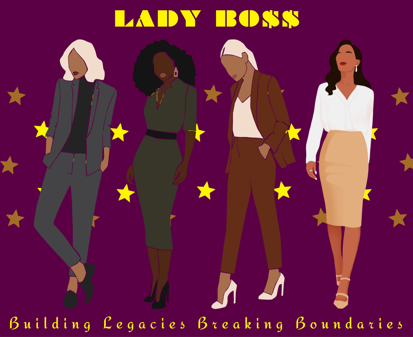 Hardcover Success Mindset Journal/Notebook: Lady Bo$$