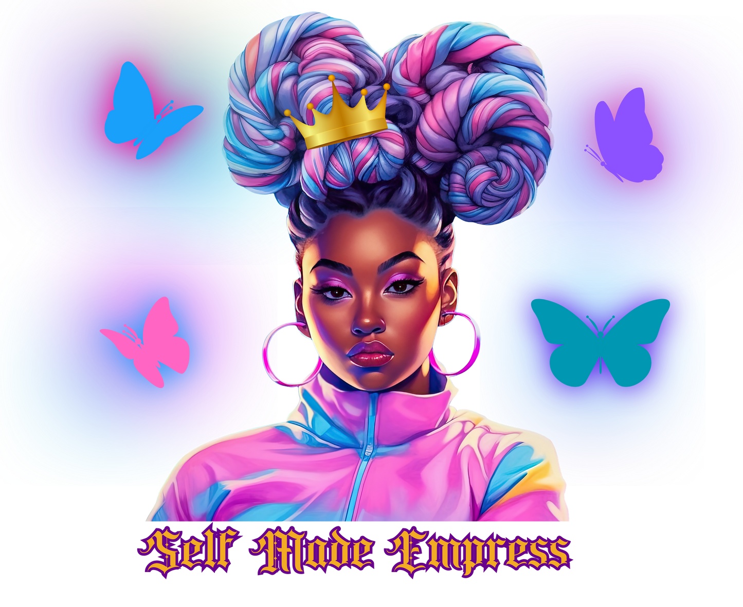 Unisex Champion® Hoodie: Self-Made Empress