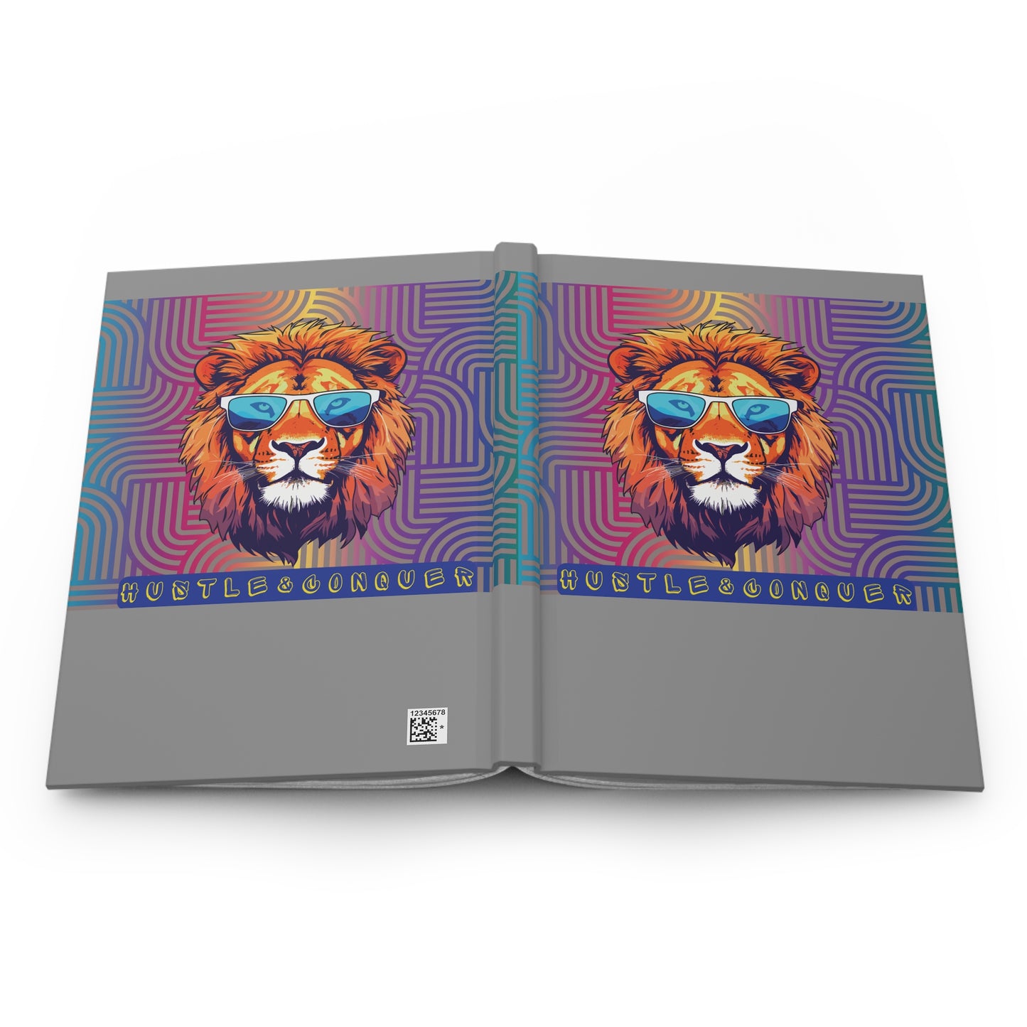 Hardcover Success Mindset Journal/Notebook: Hustle & Conquer