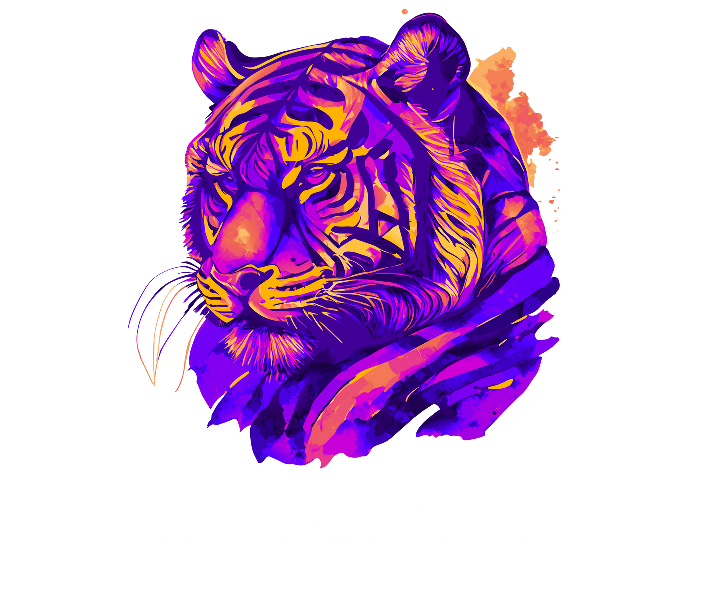 BUILDER: Tiger Graphic Tumbler (20oz)