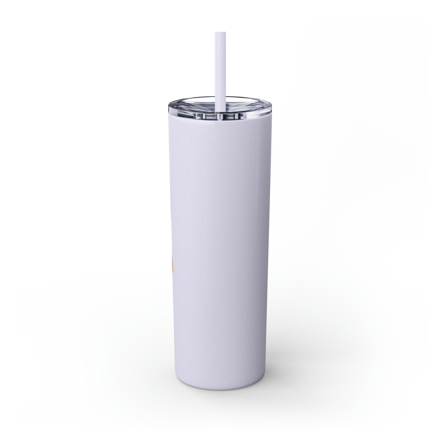 THE CEO: Lady Boss Graphic Skinny Tumbler with Straw, 20oz (Black, Black Glitter, Lilac, Magic Pink, Blush Pink, & Dusty Rose - All Glitter Finishes)