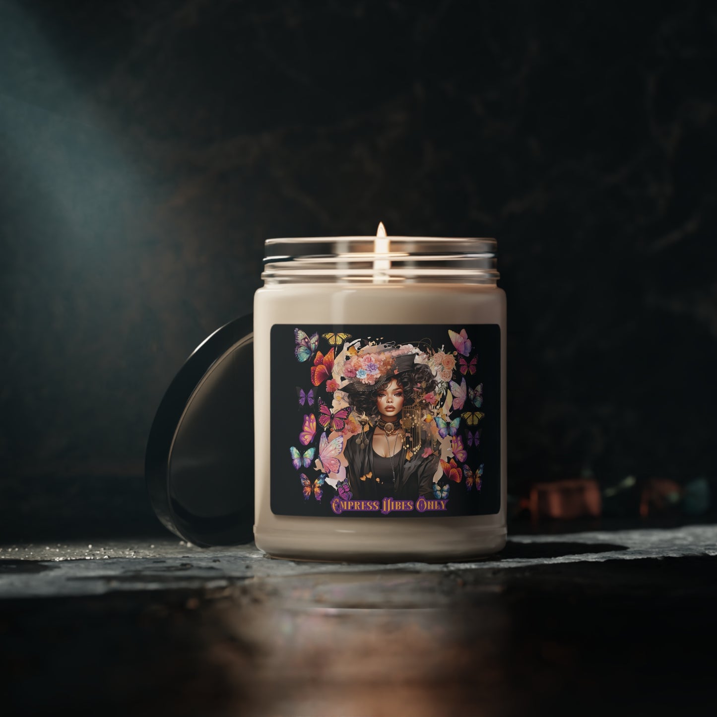 9oz Scented Soy Candle: Empress Vibes Only (Five Scents)