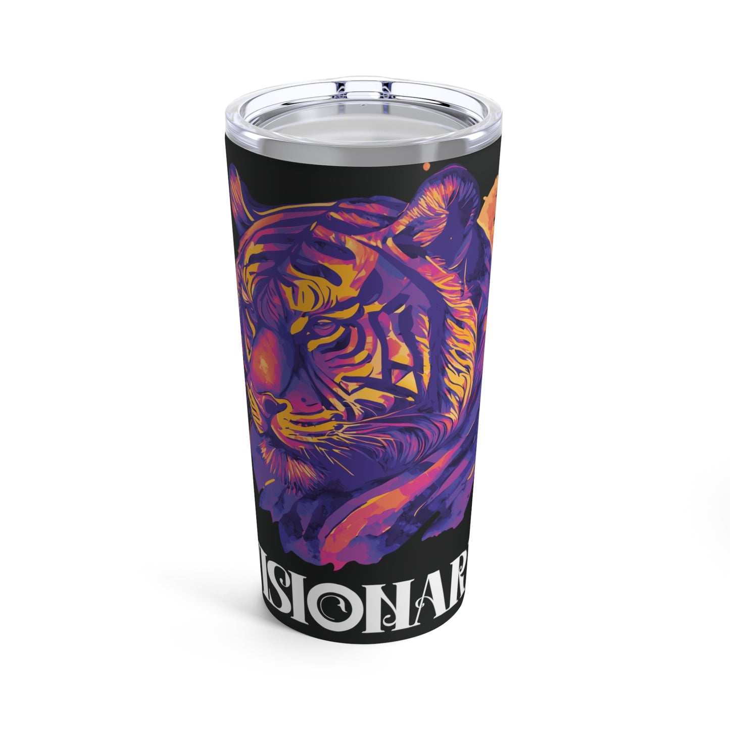 VISIONARY: Tiger Graphic Tumbler (20oz)