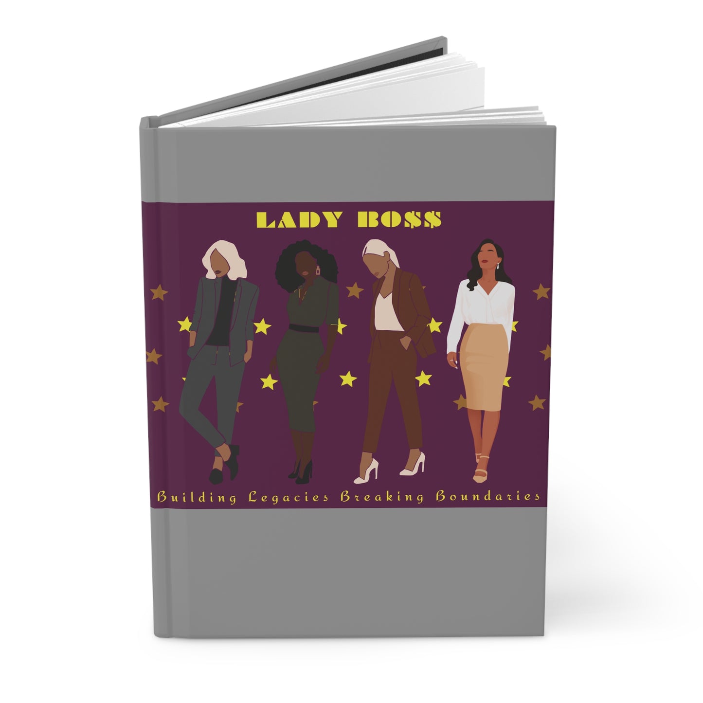 Hardcover Success Mindset Journal/Notebook: Lady Bo$$