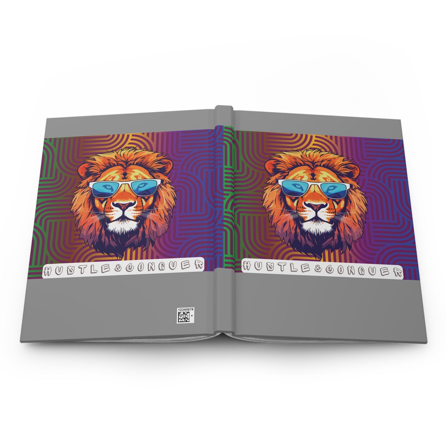 Hardcover Success Mindset Journal/Notebook: Hustle & Conquer